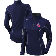 St. Louis Cardinals Columbia Women's Omni-Wick Shotgun Quarter-Zip Pullover Top - MLB Pullover