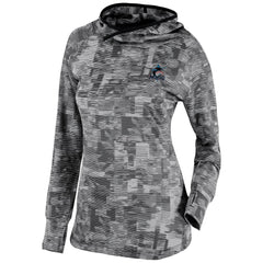 Miami Marlins Columbia Women's Omni-Wick Sunday Ball Pullover Hoodie - MLB Hoodies