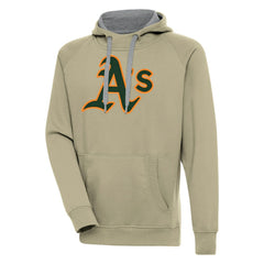 Athletics Antigua Victory Pullover Hoodie - MLB Hoodies
