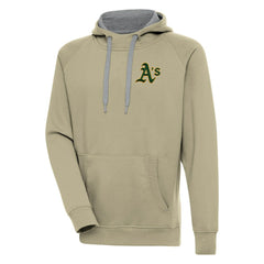 Athletics Antigua Victory Pullover Hoodie - MLB Hoodies