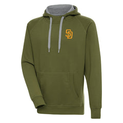 San Diego Padres Antigua Victory Pullover Hoodie - MLB Hoodies
