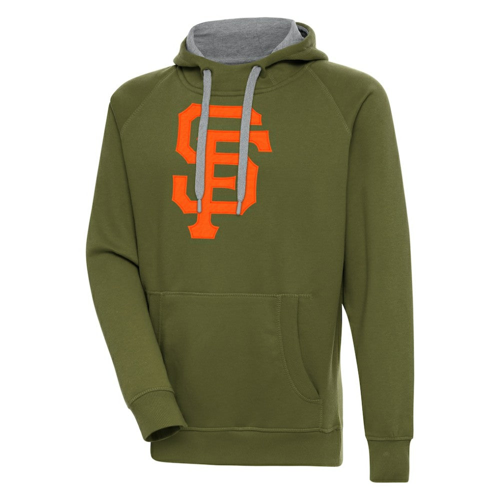 San Francisco Giants Antigua Victory Pullover Hoodie - MLB Hoodies