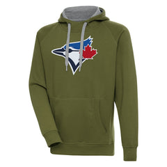 Toronto Blue Jays Antigua Victory Pullover Hoodie - MLB Hoodies