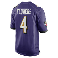 Baltimore Ravens Zay Flowers Game Jersey | NFL On sale