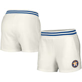 Houston Astros Lusso Women's Maeg Tri-Blend Pocket Shorts - MLB Shorts