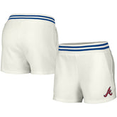 Atlanta Braves Lusso Women's Maeg Tri-Blend Pocket Shorts - MLB Shorts