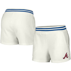Atlanta Braves Lusso Women's Maeg Tri-Blend Pocket Shorts - MLB Shorts