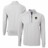 Milwaukee Brewers Cutter & Buck Adapt Eco Knit Stretch Recycled Quarter-Zip Pullover Top - MLB Pullover