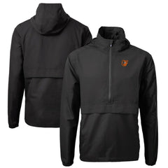 Baltimore Orioles Cutter & Buck Charter Eco Recycled Half-Zip Anorak Jacket - MLB Jackets