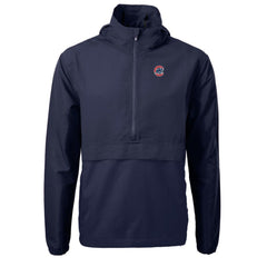 Chicago Cubs Cutter & Buck Charter Eco Recycled Half-Zip Anorak Jacket - MLB Jackets