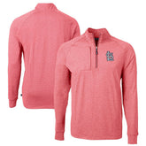 St. Louis Cardinals Cutter & Buck Adapt Eco Knit Stretch Recycled Quarter-Zip Pullover Top - MLB Pullover