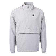 New York Yankees Cutter & Buck Charter Eco Recycled Half-Zip Anorak Jacket - MLB Jackets