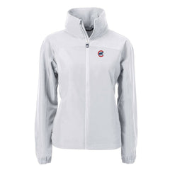 Chicago Cubs Cutter & Buck Women's Charter Eco Recycled Full-Zip Jacket - MLB Jackets