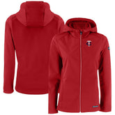 Minnesota Twins Cutter & Buck Women's Evoke Eco Softshell Recycled Full-Zip Jacket - MLB Jackets