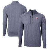 Minnesota Twins Cutter & Buck Big & Tall Adapt Eco Knit Stretch Recycled Quarter-Zip Pullover Top - MLB Pullover