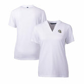 Los Angeles Chargers Cutter & Buck Women's Helmet Logo DryTec Forge Stretch V-Neck Blade Top | NFL Near me