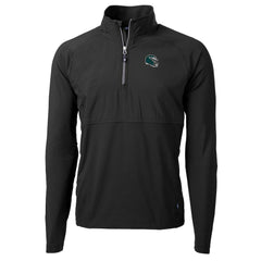 Philadelphia Eagles Cutter & Buck Helmet Adapt Eco Knit Hybrid Recycled Quarter-Zip Pullover Top | NFL US