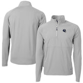 New York Giants Cutter & Buck Helmet Adapt Eco Knit Hybrid Recycled Quarter-Zip Pullover Top | NFL US