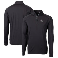 Pittsburgh Steelers Cutter & Buck Helmet Adapt Eco Knit Stretch Recycled Quarter-Zip Pullover Top | NFL Near me