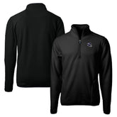 Minnesota Vikings Cutter & Buck Helmet Cascade Eco Sherpa Fleece Quarter-Zip Pullover Jacket | NFL Hot