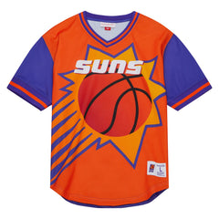 Orange Phoenix Suns Jumbotron 3.0 Mesh V-Neck T-Shirt | NBA