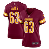 Washington Commanders Nick Gates Women's Game Player Jersey | NFL On sale