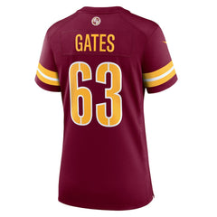 Washington Commanders Nick Gates Women's Game Player Jersey | NFL On sale