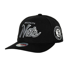 Black Brooklyn Nets MVP Team Script 2.0 Stretch-Snapback Hat | NBA