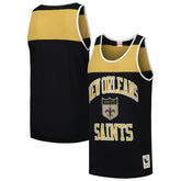 New Orleans Saints Gridiron Classics Heritage Colorblock Tank Top | NFL US