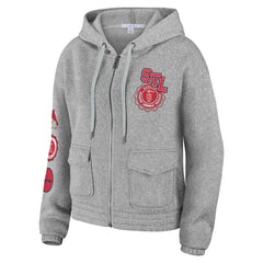 St. Louis Cardinals WEAR by Erin Andrews Women's Full-Zip Hoodie - MLB Hoodies
