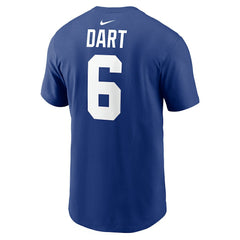 New York Giants Jaxson Dart Name & Number T-Shirt | NFL New