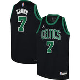 Black Jaylen Brown Boston Celtics Jordan Brand Youth Swingman Jersey | NBA