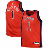 Red Zion Williamson New Orleans Pelicans Jordan Brand Swingman Jersey Statement | NBA