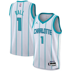 White LaMelo Ball Charlotte Hornets Youth Swingman Jersey | NBA