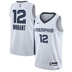 White Ja Morant Memphis Grizzlies Youth Swingman Jersey | NBA
