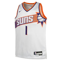 White Devin Booker Phoenix Suns Youth Swingman Jersey | NBA