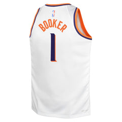 White Devin Booker Phoenix Suns Youth Swingman Jersey | NBA
