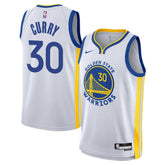 White Stephen Curry Golden State Warriors Youth Swingman Jersey sale | NBA