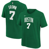 Kelly Green Jaylen Brown Boston Celtics Youth Icon Name & Number T-Shirt | NBA