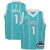 Teal LaMelo Ball Charlotte Hornets Jordan Brand Preschool Swingman Player Jersey | NBA