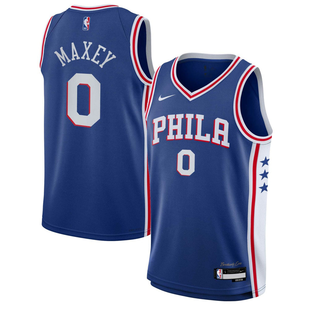 Royal Tyrese Maxey Philadelphia 76ers Youth Swingman Jersey | NBA