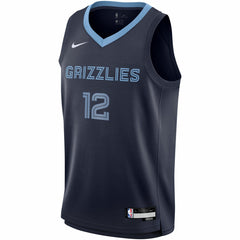 Navy Ja Morant Memphis Grizzlies Youth Swingman Jersey | NBA