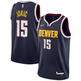 Navy Nikola Jokic Denver Nuggets Youth Swingman Jersey sale | NBA