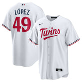 Pablo López Minnesota Twins Nike Home Replica Player Jersey - MLB Jerseys