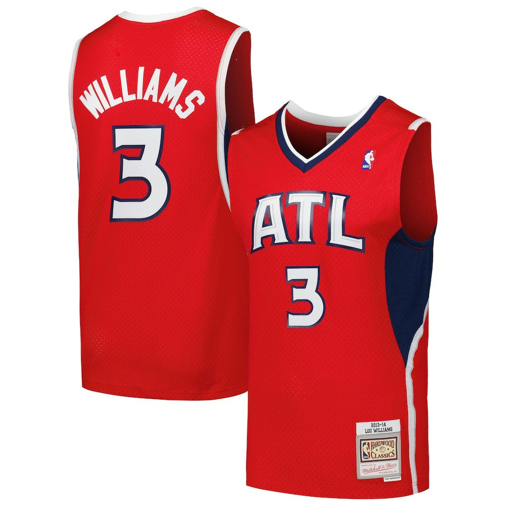 Red Lou Williams Atlanta Hawks 2013/14 Hardwood Classics Swingman Jersey | NBA