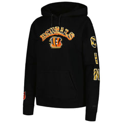 Cincinnati Bengals Pro Standard Women's Animal Print Fleece Pullover Hoodie | NFL Sale