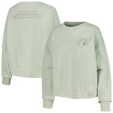 Arizona Cardinals Pro Standard Women's Oversized Cropped Neutral Pullover Sweatshirt | NFL Outlet