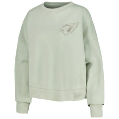 Arizona Cardinals Pro Standard Women's Oversized Cropped Neutral Pullover Sweatshirt | NFL Outlet