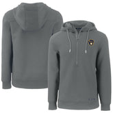 Milwaukee Brewers Cutter & Buck Roam Eco Half-Zip Recycled Pullover Hoodie - MLB Hoodies
