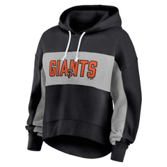 San Francisco Giants Profile Women's Plus Size Pullover Hoodie - MLB Hoodies